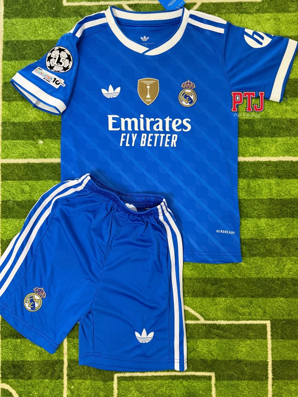 Real Madrid Kids Soccer Jersey Kit